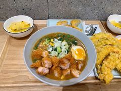 炸鸡块咖喱乌冬面-池奈·咖喱蛋包饭(熙地港店)