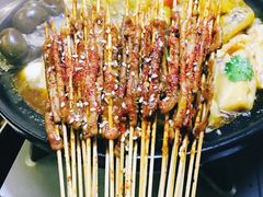 烤鸭肠-老表记广西宵夜螺蛳鸭脚煲(西大店)