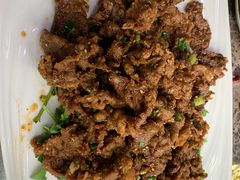 孜然羊肉-德顺斋爆肚涮肉馆·烧烤·羊蝎子·清真炒菜(马驹桥店)