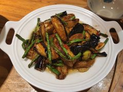 茄子炒豇豆-田园印象·成都土菜院子(华阳店)