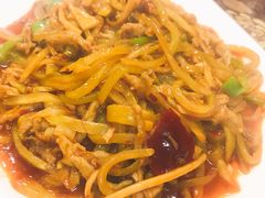 鱼香肉丝-清真尔卜餐厅(回民街店)