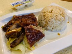 烧腊双拼饭-明腾壹间茶餐厅(新都会花园广场店)