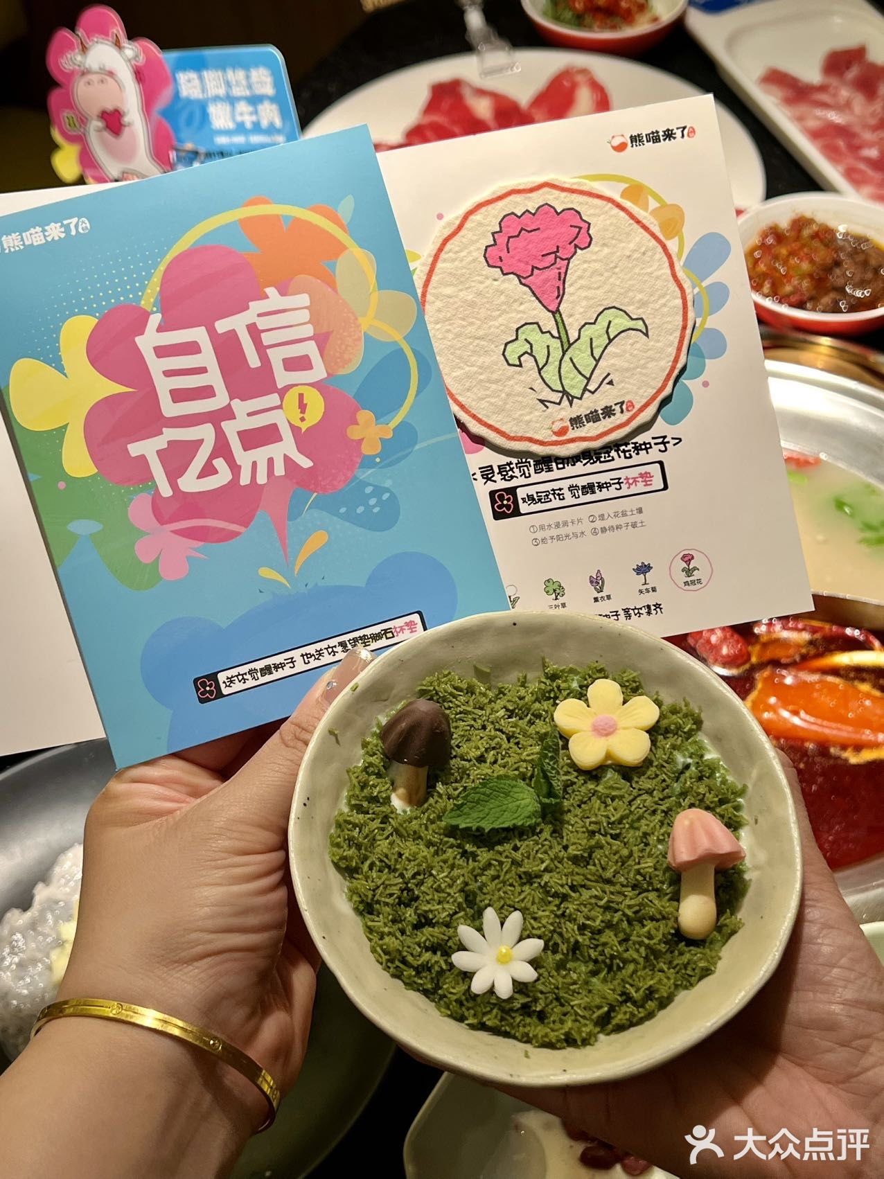这个春天🌸熊喵来了实在太会了🐼
