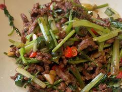 小炒香辣牛肉丝-京城小江南·北京烤鸭·江南土菜·白鱼(中关村店)