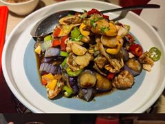 紫山茄拌扇贝-味莊·青岛菜(石老人店)