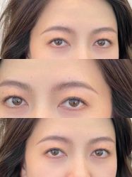 点击看大图 -杨益美学·野生眉半永久纹眉发际线