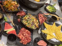 -啊美丽炭火烤肉(滑翔一店)