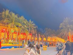 -欢乐海岸椰林沙滩-2025湾区超级灯会
