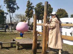 -田园东方蜜桃村的田野营地