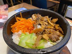 菌菇肥牛石锅拌饭-韩宫宴烤肉·料理(苏州中心店)