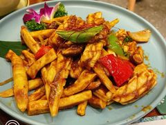 泰酱爆炒鲜鱿-苏梅花园(群星城店)