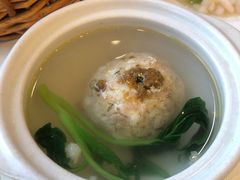 蟹粉狮子头-怡园饭店-餐厅(四望亭店)