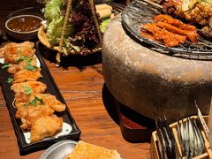 -拾光与烟火丨炭火串烧·自贡小活鲜(西村大院店)