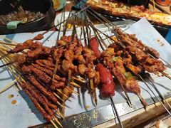 烤羊肉串-小杨烤肉(朱雀店)