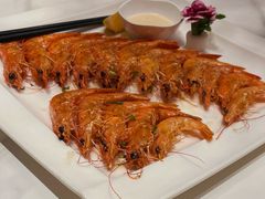 铁板香煎明虾-富黎华海鲜大酒楼(正大广场店)