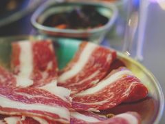 安格斯雪花肥牛薄片-玄希浪漫厨房·韩料烤肉(湖滨银泰in77店)