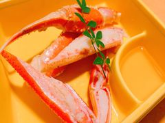 水煮螃蟹配醋-蟹道乐(道顿堀本店)