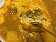 咖喱牛肉蛋包饭-KITON喜豚(清晖园店)