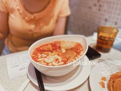薯仔番茄肉碎汤米通-香港新发烧腊茶餐厅(书城店)