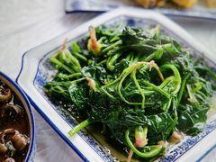 清炒菠菜-洞天食府(北大街店)