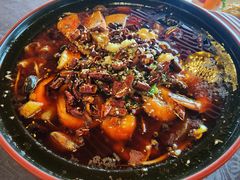 海鲜毛血旺-粤尚腾香居中餐厅(首都机场希尔顿店)