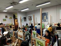 上课实景-八哥美术·成人美术画室(总校区)