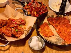 泡菜饼-富乐满韩国正宗炸鸡韩国料理(虹泉路店)