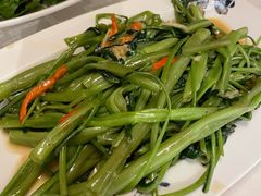 椒丝腐乳炒通菜-玉兰苑(渔人码头店)