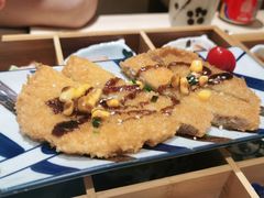 黄金炸猪排-柏鮨寿司.刺身.定食(米山町地中海店)