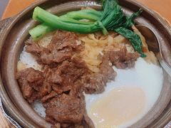窝蛋榨菜牛肉饭-煲煲掂风味煲仔饭餐厅(西区店)