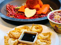 蛋煎糍粑-蜀院鲜火锅(高升桥店)