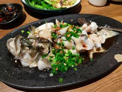 功夫葱油桂花鱼-先记烧鹅王·本地粤菜(福永店)