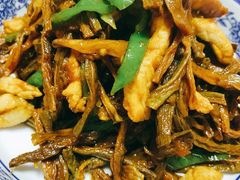 炒豇豆干-国生茶庄·地道农家菜团建活动