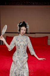 -桃子造型婚纱礼服(凤起广场店)