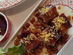 菊花叉烧-谭厨中山传家菜.乳鸽.脆鲩鱼(华强北中航城店)