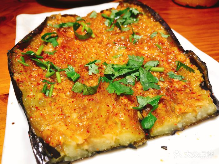 喝丢一只鞋之小味串屋(人民路店)烤茄子图片 - 第2张