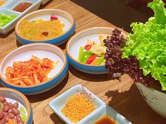 -明洞阿姨·韩式酱蟹烤肉·创意料理(三元桥店)