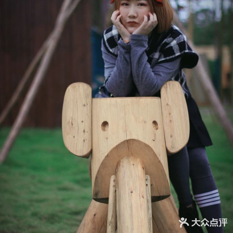 整个园区还挺大的，跟欢乐田园的感觉有点像