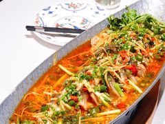 招牌跳水鱼-小河盐帮·私家菜·烤鸭(三元桥·霄云路店)