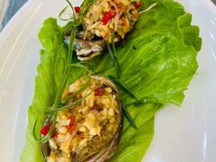 蒜蓉烤鲍鱼-覃记海鲜美食餐厅