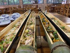 自助取餐区-香竹农庄•传统竹筒饭(十年店)