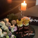 浪漫的节日需要蛋糕来点缀，我爱你不是嘴上许诺
