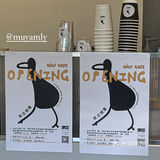 瑞安|韩风简约门头设计感·木质咖啡店🚪