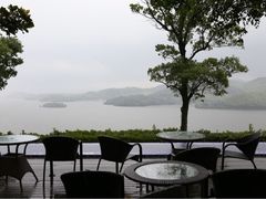 山顶湖景茶座-天目湖涵田度假村