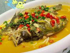 鲜椒金汤臭鳜鱼-徽镇小厨·经典徽菜(马连道店)