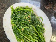 清炒空心菜-适口餐厅砂锅粥(公信路总店)