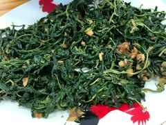 豆酱炒麻叶-潮汕老菜脯海鲜粥(赤岗店)