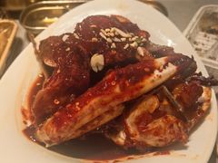 -草家酱蟹炭火烤肉店(珲春南路一店)