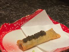 和牛鸭肝松露春卷佐鱼子酱-老乾杯和牛烧肉(王府中环店)