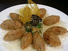 辣子蟹芋角-伍月花酒楼